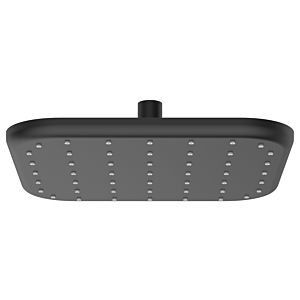 AquaCraft 100 head shower 22020000-01 250x250 mm square, 12 l/min., ABS black matt