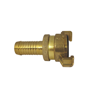Raccord de tuyau AquaCraft 1 pouce 1001000043 avec embout en laiton et contre-écrou, diamètre extérieur 25 mm