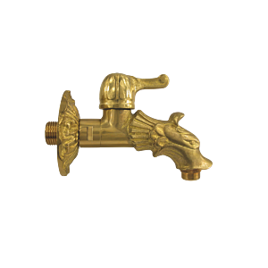 AquaCraft Nostalgie Auslaufventil 1001000114 Drachenkopf mit Hebelgriff