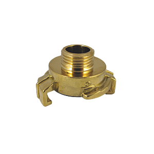 AquaCraft hose coupling 3/8 inch male thread 1001000035 brass, (outer diameter approx. 17mm)