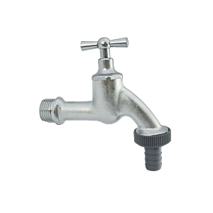 AquaCraft Auslaufventil mit Knebelgriff 1001000115 1/2", matt verchromt