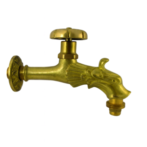 AquaCraft Nostalgie Auslaufventil 1001000113 Drachenkopf mit Handrad