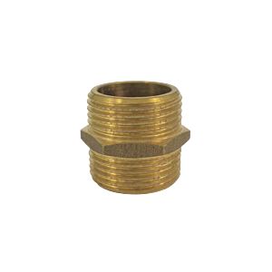 Mamelon double en laiton AquaCraft 1001000093 3/4&quot;, AG x AG