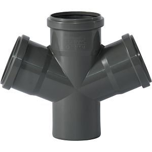 Ostendorf HTsafe HTsafe-Doppelabzweig 173900 DN/OD 75x75x75, 67°