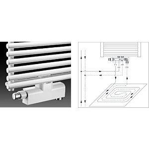 Oventrop Design Abdeckung Multiblock T-RTL 1184077 verchromt