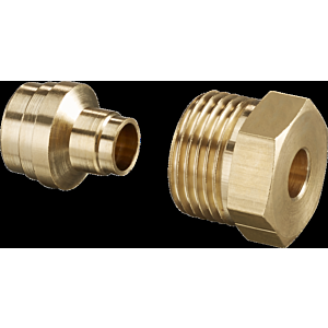 Raccord à compression laiton 10mm 2127652 pour filtre simple ligne et bloc flexo