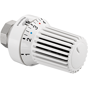 Oventrop thermostat 1011360 7-28 degrees C, with zero position, with liquid Sensors , white
