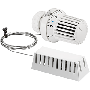 Oventrop Uni XD thermostat 1011575 7-28 degrees C, with zero position, capillary tube 2 m, white