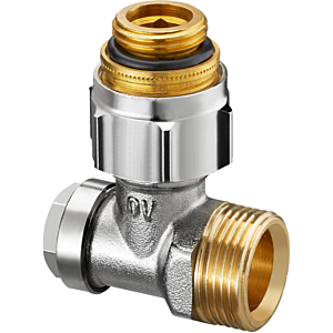 Oventrop Combi 3 shut-off Oventrop Combi connection 1016577 G 2000 / 2 AGxG 3/4 AG, nickel-plated brass