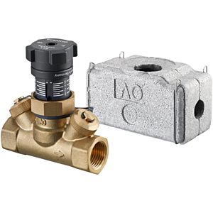 Vanne d&#39;équilibrage Oventrop Hycocon VTZ 1061710 DN32.1 filetage intérieur 1/4&quot;, avec isolation