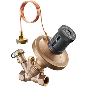 Oventrop Hydromat differential pressure regulator 1064506 DN 20, PN 16, 50-300 mbar, gunmetal