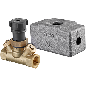 Oventrop Hycocon ATZ 1067304 DN15, 1/2&quot; internal thread shut-off valve, incl. insulation