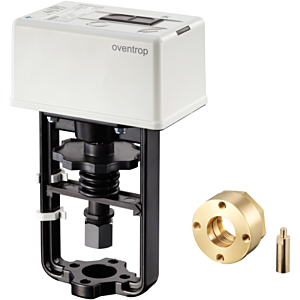 Oventrop Electromotoric actuator 1158020 with adapter, for Cocon QTR / QFC DN 40/100, 24 V.