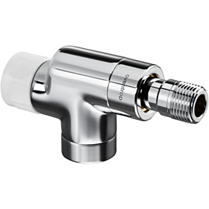 OventropThermostatventil Baureihe E 1163252 DN15, 1/2", PN10, Axial, verchromt