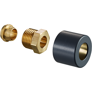 Oventrop Combi E jeu de raccords à compression 1169493 design Inox , G 2000 / 2 AGx15mm, 2000 fois