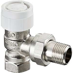vanne thermostatique Oventrop série AV 9 1183708 DN 25, 2000 , 3 kvs, angle, laiton nickelé