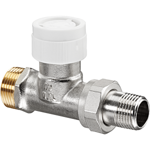 Oventrop Série AV 9 vanne thermostatique 1183847 G 3/4 AGxR 2000 / 2, 2000 , laiton nickelé