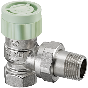 Oventrop Baureihe RFV 9 Eckventil 1185004 DN 15, kurze Bauform, mit stufenloser Voreinstellung