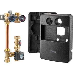 Oventrop Regumat boiler connection system 1355270 with pump ball valve, DN 32, without pump