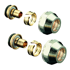 Oventrop Raccord à compression Cofit S 1507934 14x2mmxG 3/4 ÜM, 2 fois