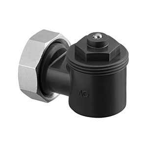 Oventrop Winkeladapter 1641451 anthrazit, Gewindeanschluss M 30x1,5