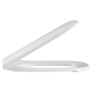 Pressalit WC seat 778000-DD8999 white, with cover, universal hinge DD8, Stainless Steel , standard