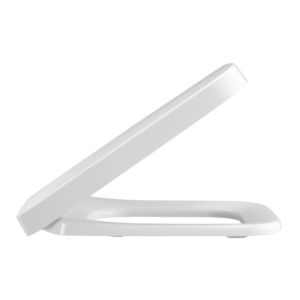 Pressalit WC seat 780000-D98999 white, with cover, combination hinge D98, fixed, stainless steel, lift-off