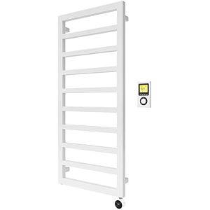 Purmo Figuresse Square E Electrical - Badheizkörper FHVM018406000N0 BH 1840 mm, BL 600 mm, 800 W, RAL 9016