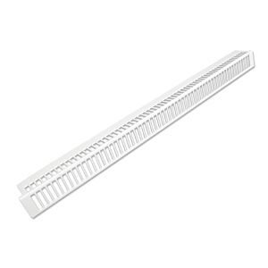 Purmo decorative cover A06110000601TG0 BL 600 mm, type 11, angled decorative grille