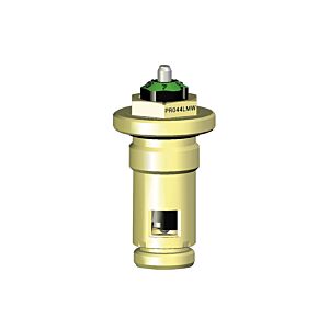 Purmo vanne AZ02VEOV042GRE0 2000 / 2 &quot;, 2000 réglage 4, marquage vert, avec réglage Kv, tambour perforé
