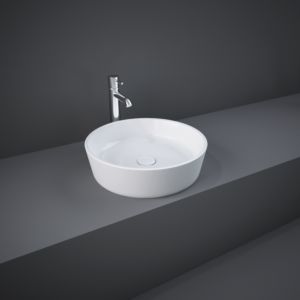 RAK Resort countertop washbasin FEECT4200AWHA round, Ø 42cm, alpine white