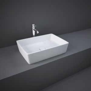 RAK Resort countertop washbasin FEECT5000AWHA square, 50x36cm, white
