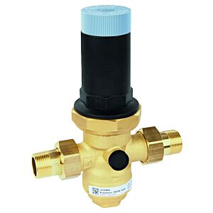 Honeywell Niederdruck-Druckminderer D06FN-1LFB Messing bleifrei, MS-Tasse, Tülle 1"