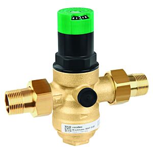 Honeywell Druckminderer -LF D06F-1/2LFB Messing bleifrei, MS-Tasse, Tülle 1/2"