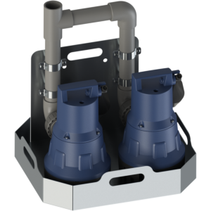 SFA Rainkit SANISUB 800, 2 Pumpen KITEPSUB015 für Regen-, Klar- und Grauwasser