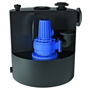 SFA SaniCubic 1 Hochleistung-Hebeanlage CUBIC1SC55T SC5.0T, 5,5 kW, 400 V, mit 1 Kanalradpumpe