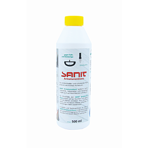 Sanit ArmaturenGlanz 3011 500 ml, Flasche, gegen Kalk- und Rostbeläge