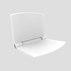 Sanit Duschsitz lifestyle 54002010000 Kunststoff, weiss, mit Absenkautomatik