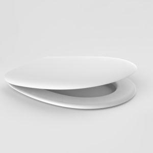 Eisenberg WC seat 56.051.01..0000 with stainless steel hinges, adjustable, white