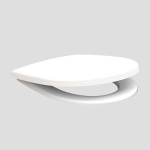Sanit Samba WC seat 5605401S000 with stainless steel hinges and quick fastening, white, adjustable