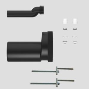 Sanit WC-Etagen-Anschlussgarnitur 5892500000 DN 90, etagiert um 25 mm