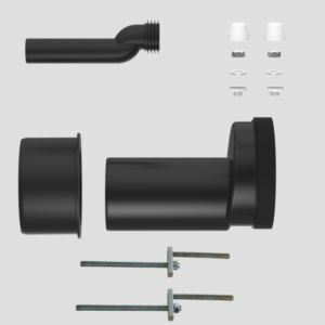 Sanit WC-Etagen-Anschlussgarnitur 58926000000 DN 100, etagiert um 25 mm