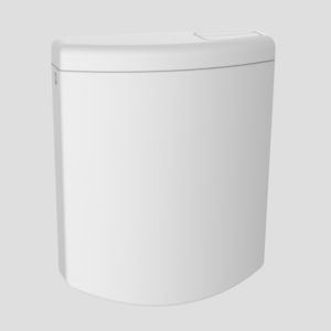 Sanit Spülkasten bonito duo 91A04660099  manhattan, mit Eckventil, 2-Mengen