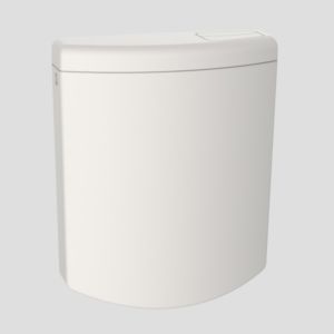 Sanit bonito duo Spülkasten 91A04860099 pergamon, mit Eckventil, 2-Mengen