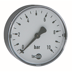 Syr - Sasserath Manometer 0011.08.000 G 1/4, Anzeigebereich 0-10 bar, Ø 63 mm