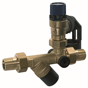 Syr - Sasserath Sicherheitsgruppe 0024.15.000 DN 15, 6 bar, R 1/2, rohgelb