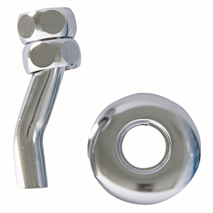 Syr - Sasserath S- PPSU bend 0323.15.901 chrome, for Safety Group 322-324