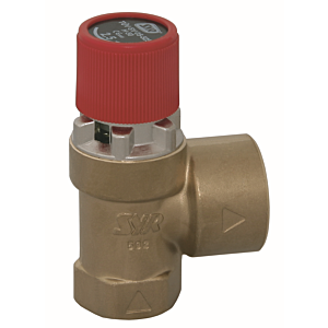 Syr - Sasserath diaphragm safety valve 1915.15.001 DN 15, 3 bar, brass