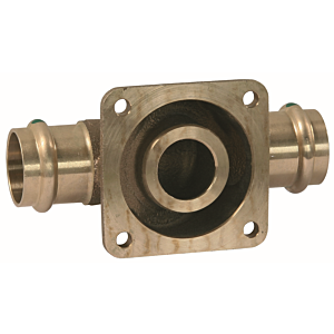 Syr - Sasserath press flange 2315.32.025 35mm, with press connections on both sides