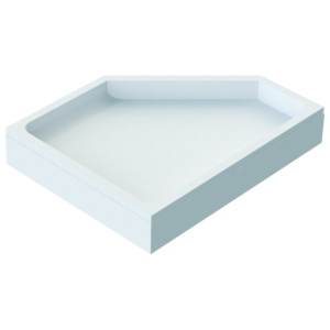 Schedel Bette Caro Shower Tray Support SD22078 90x80x6.5cm, pentagonal, height 17cm